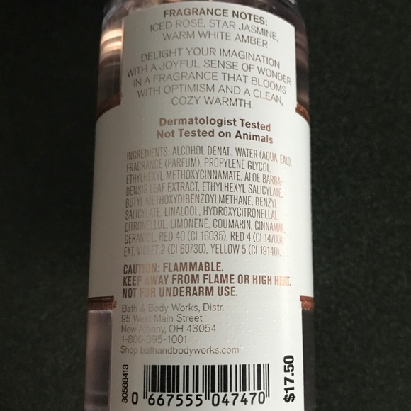 Bath & Body Works Pure Wonder Fine Fragrance Mist NWT 8 fl oz/236 ml - Picture 8 of 8